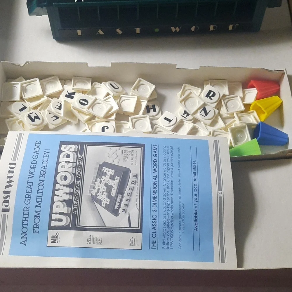 Last Word game by Milton Bradley - Complete